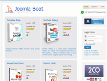 Tablet Screenshot of joomlaboat.com